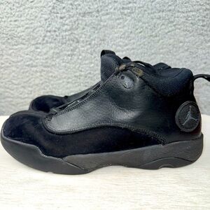 Jordan Shoes Jumpman Pro Quick Mens 8 Black Anthracite Low Back Athletic Sneaker